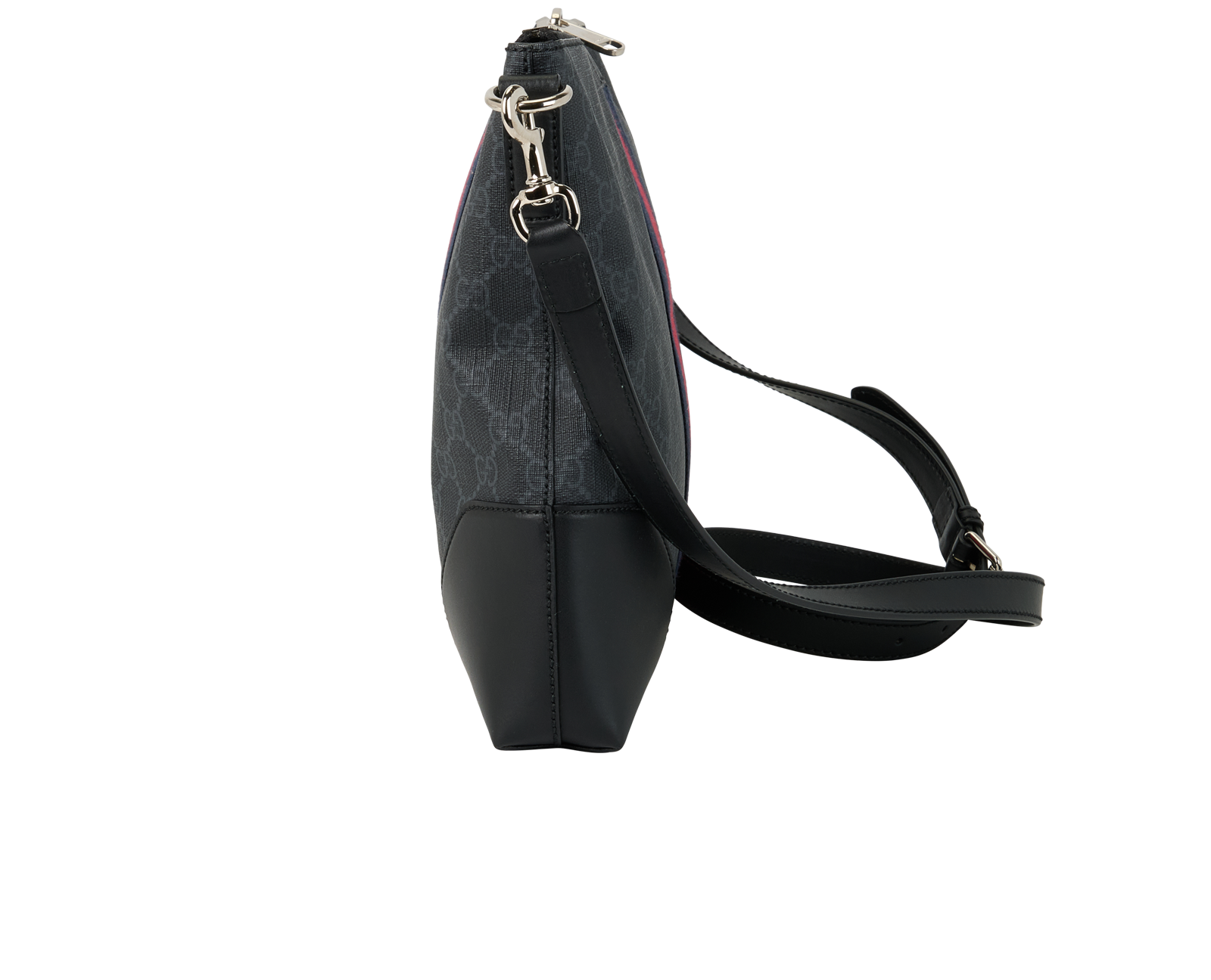 Messenger, &pound;610, Handbags, Black, Canvas, Bottom view